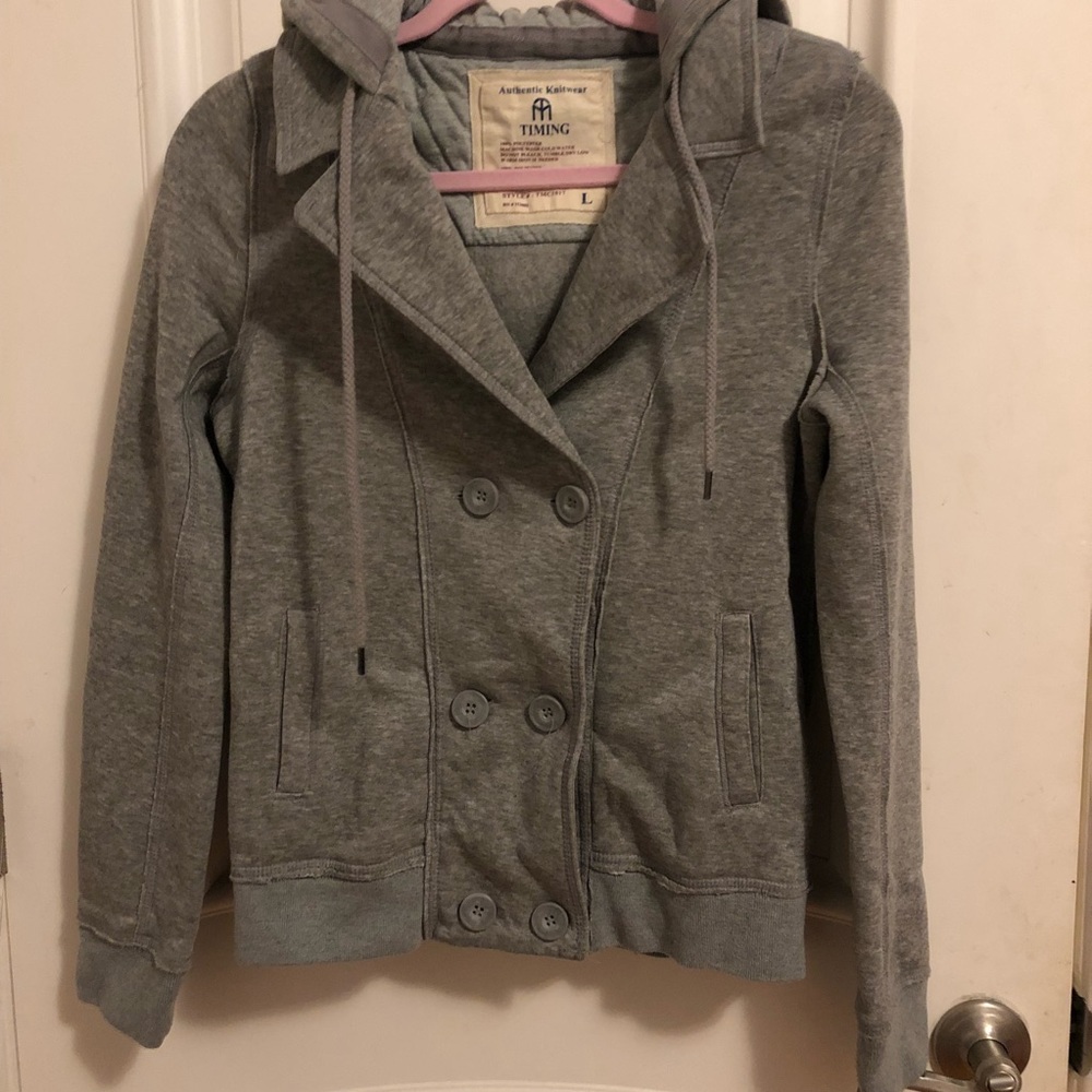 Gray Peacoat